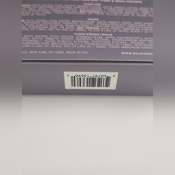 NWT BELIEVE BEAUTY MINI NAIL TRIO: THE SOPHISTICATE! - Picture 5 of 14